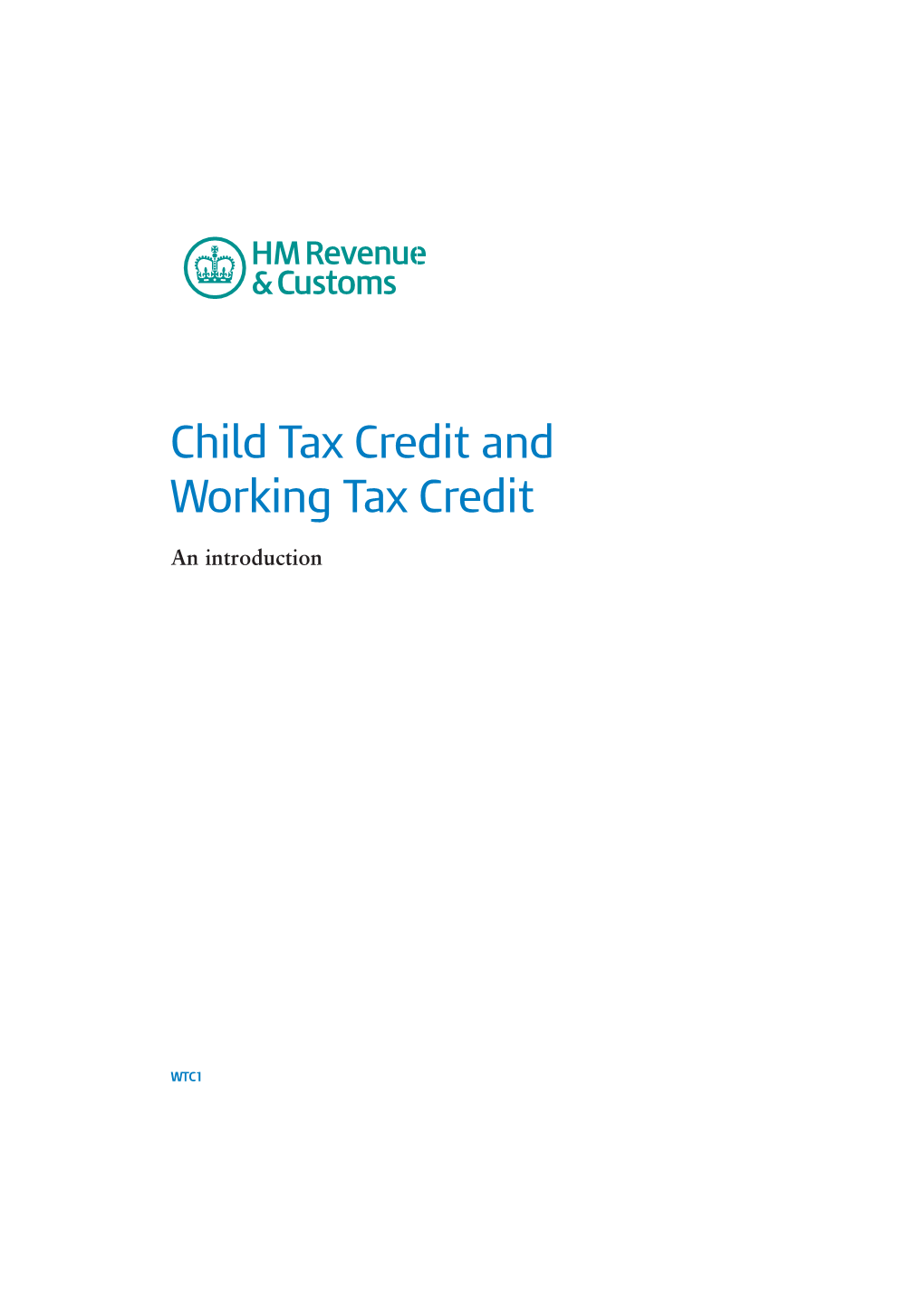 Child Tax Credit and Working Tax Credit