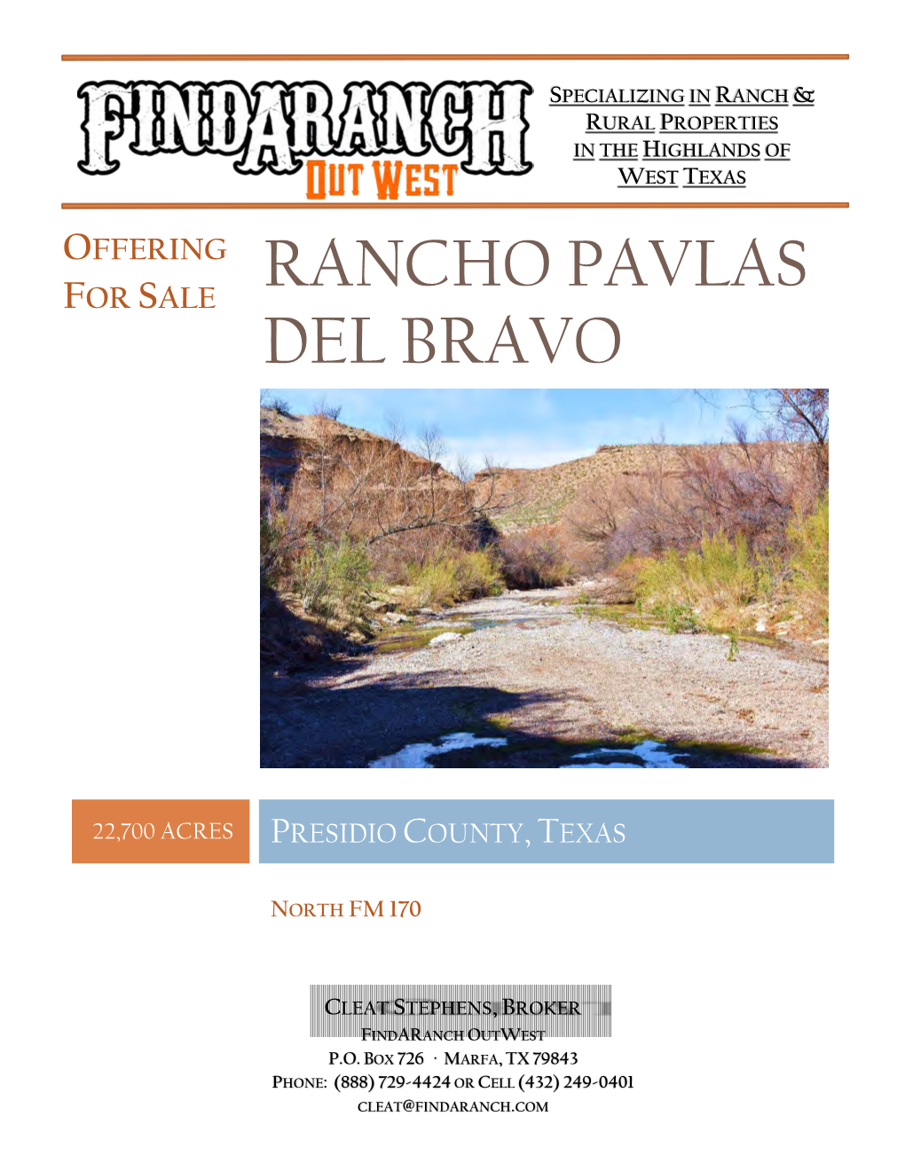Rancho Pavlas Del Bravo