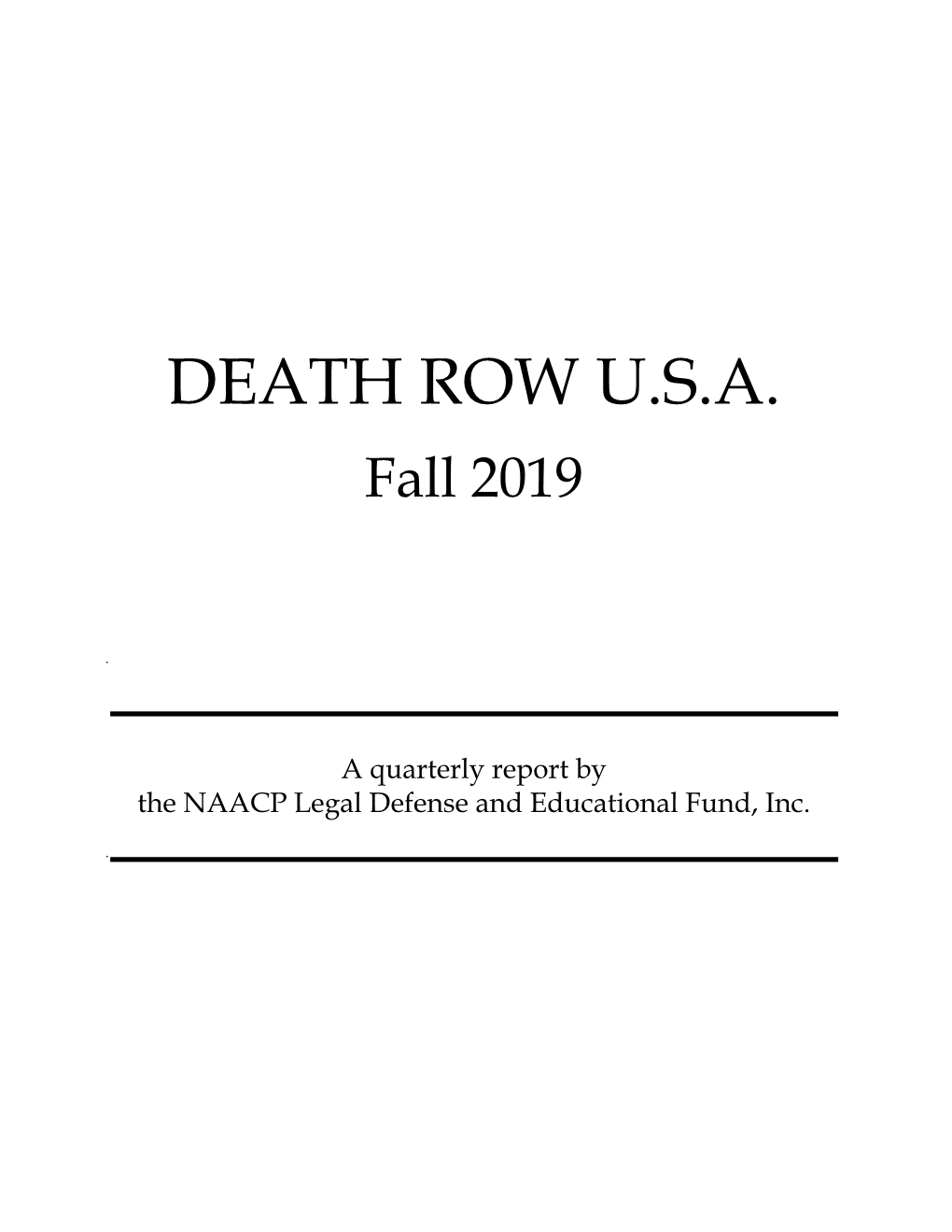 Death Row U.S.A