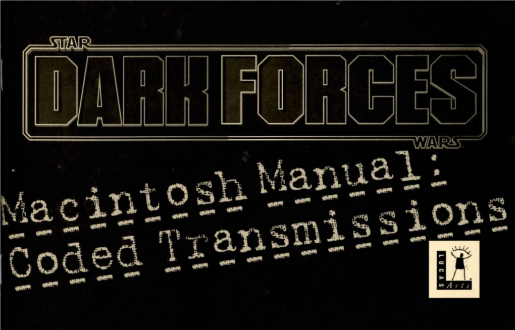 Lucasartsarchives1-Darkforces-Manual.Pdf