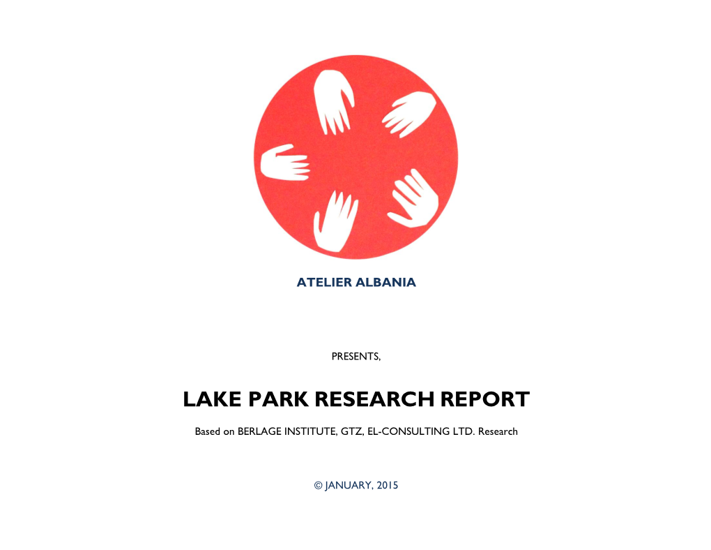 Lake Park Research Report