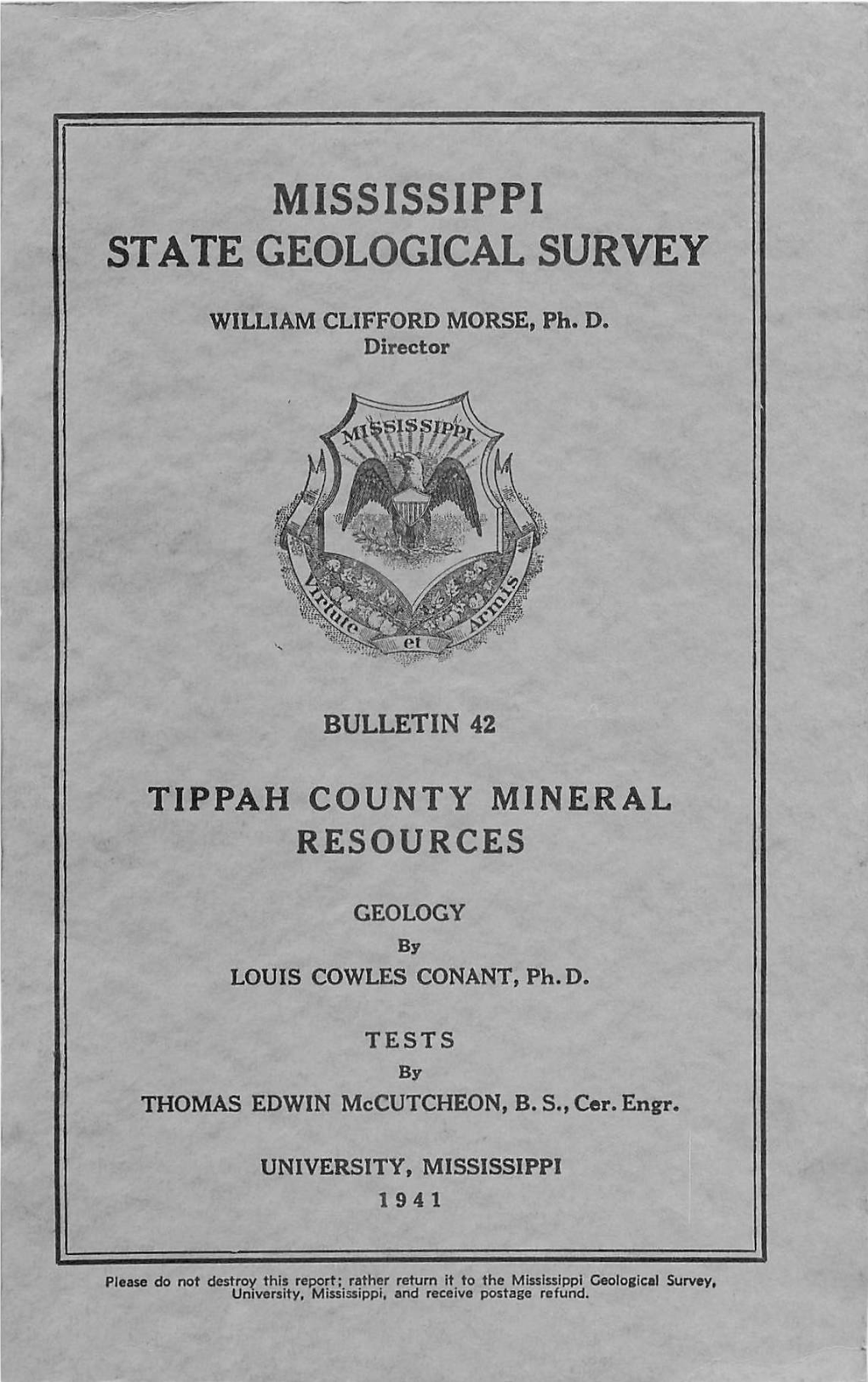 Tippah County Mineral Resources