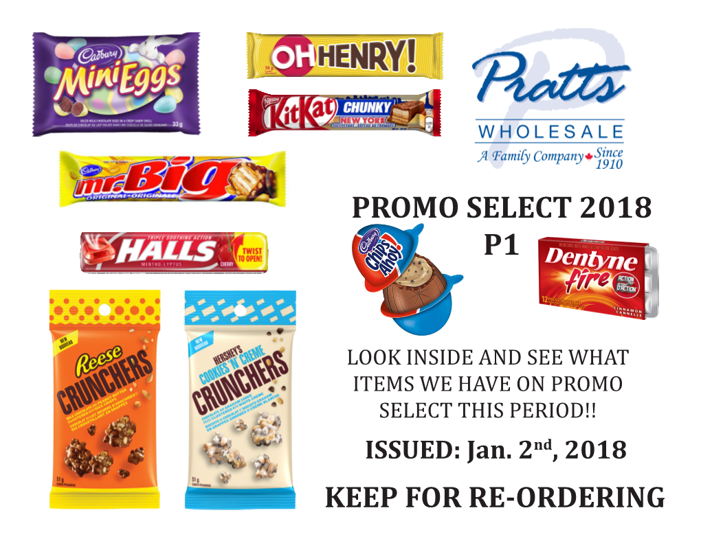 Promo Select 2018 P1