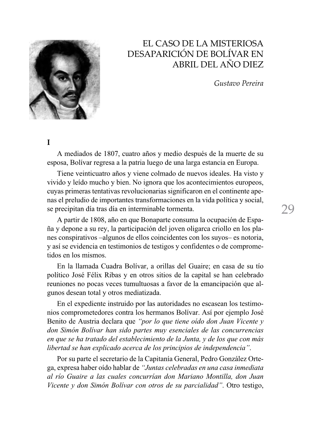 El.Caso.De.La.Misteriosa. Desaparición.De.Bolívar.En