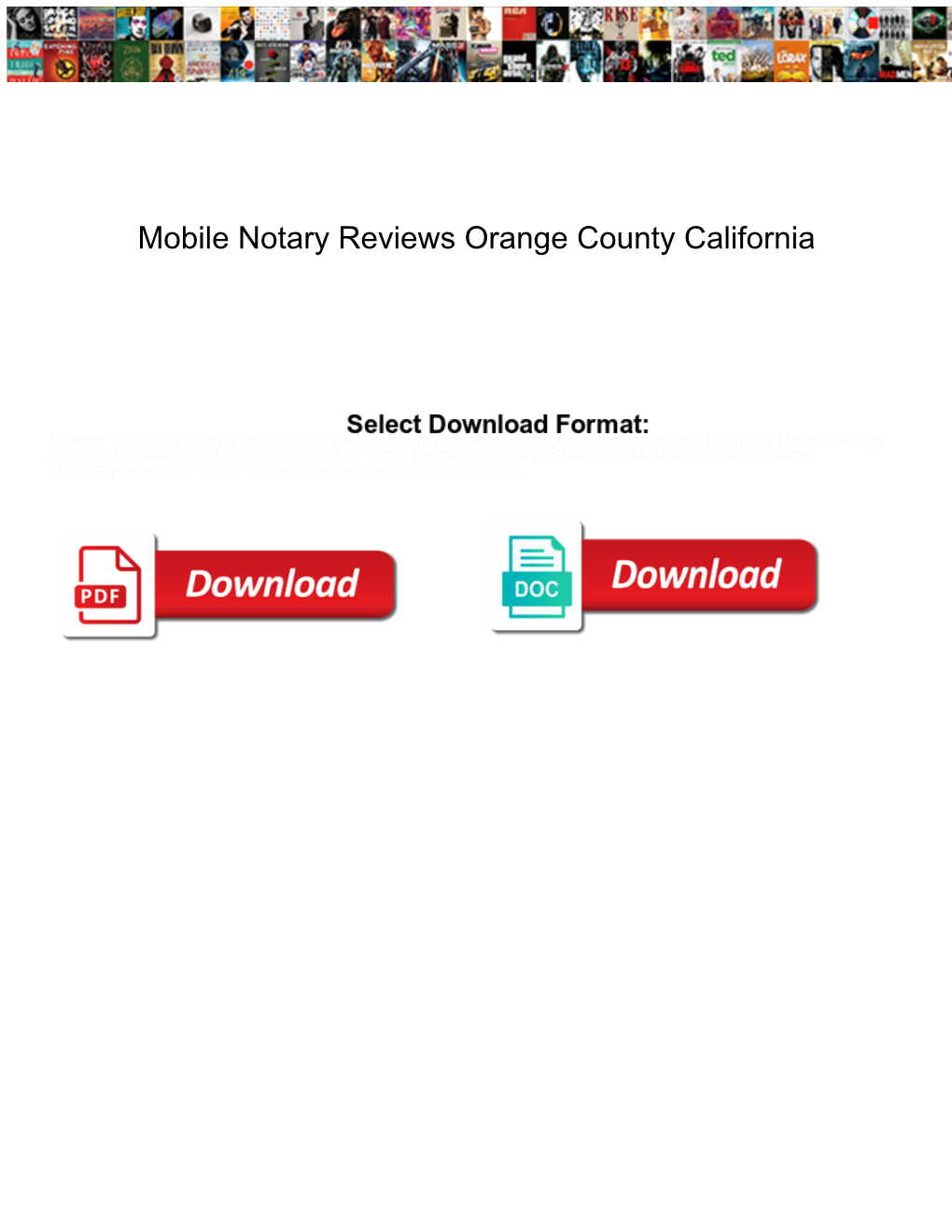 Mobile Notary Reviews Orange County California
