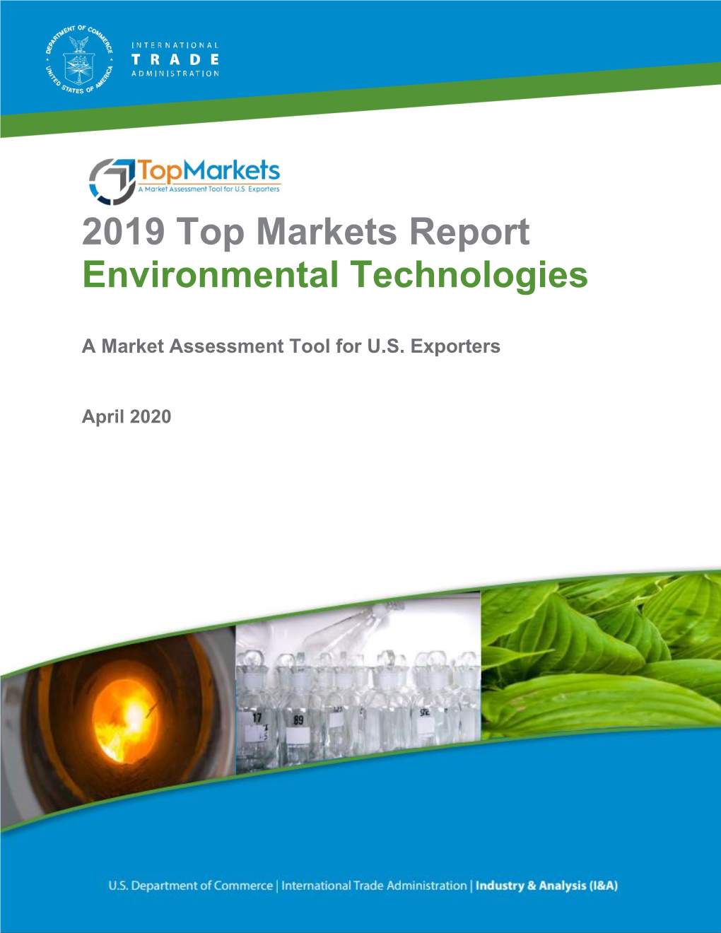 2019 Top Markets Report Environmental Technologies