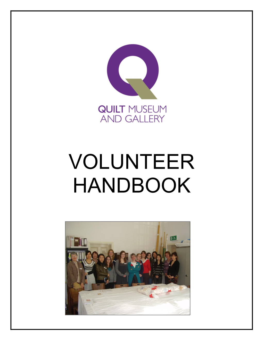 Volunteer Handbook