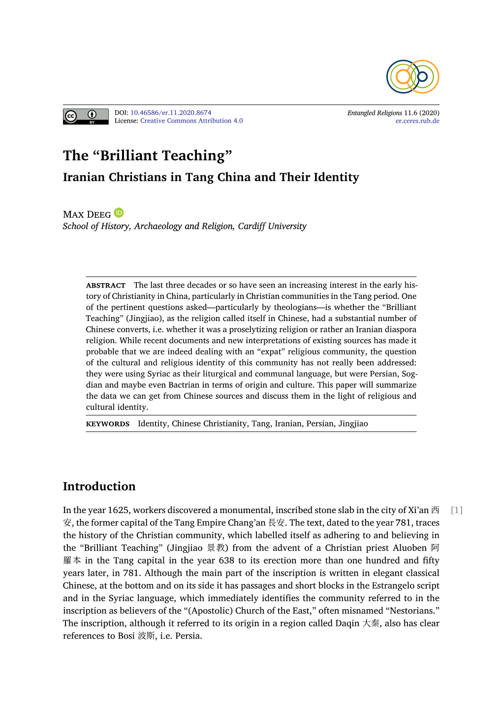 The ``Brilliant Teaching''