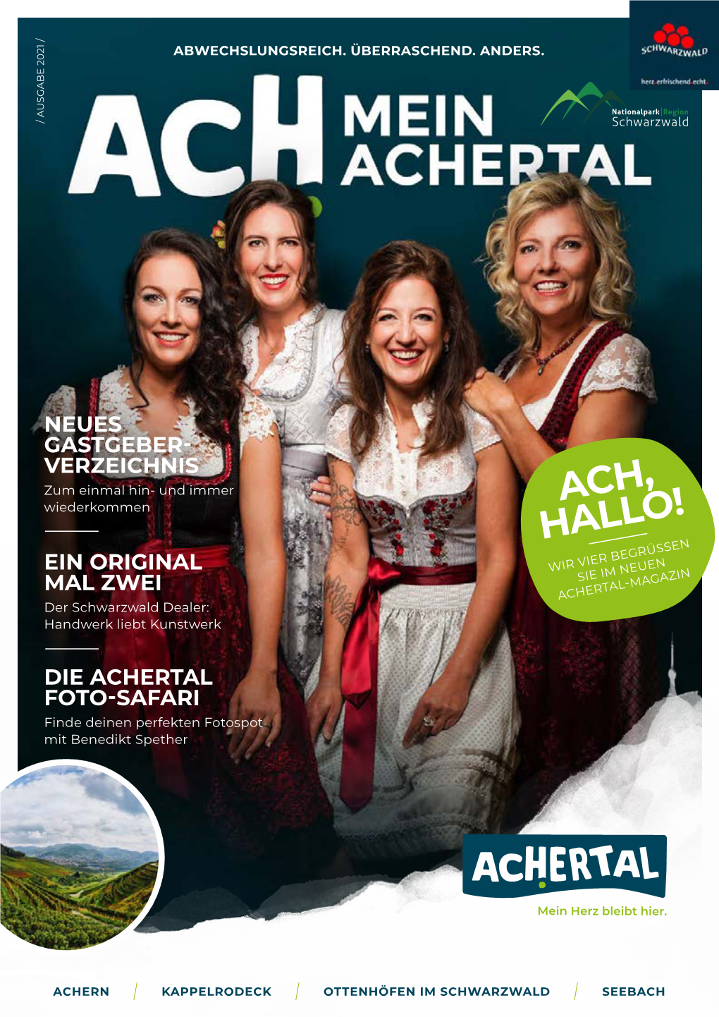 Ach Mein Achertal Wir Vier Begrüßen Sie Im Neuen Achertal-Magazin V