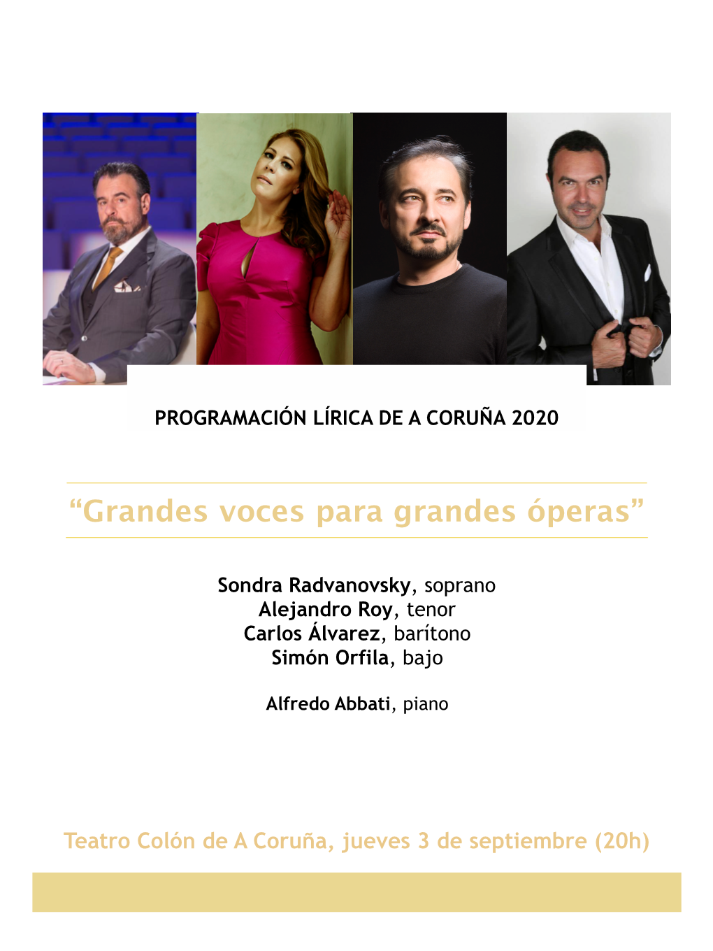 Grandes Voces Programa MASTER