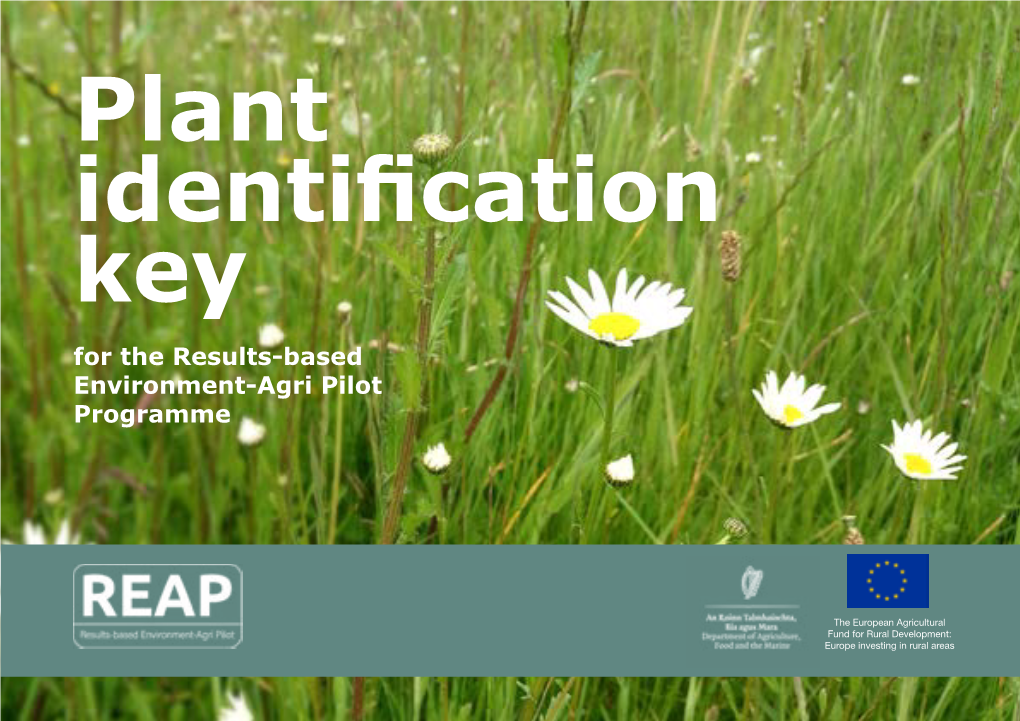 Plant Identification Key for the Results-Based Environment-Agri Pilot Programme