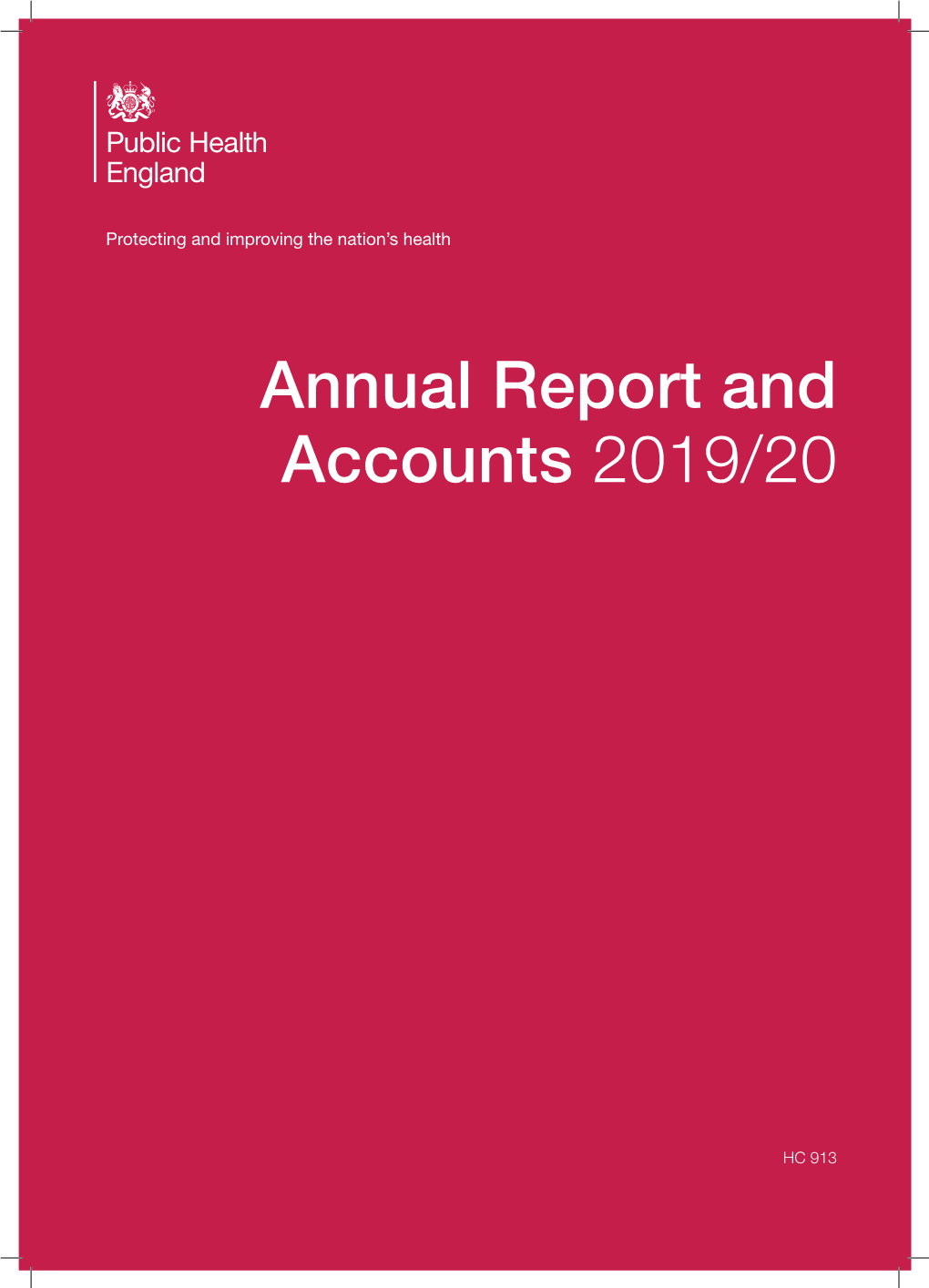 Annual Report and Accounts 2019/20 1