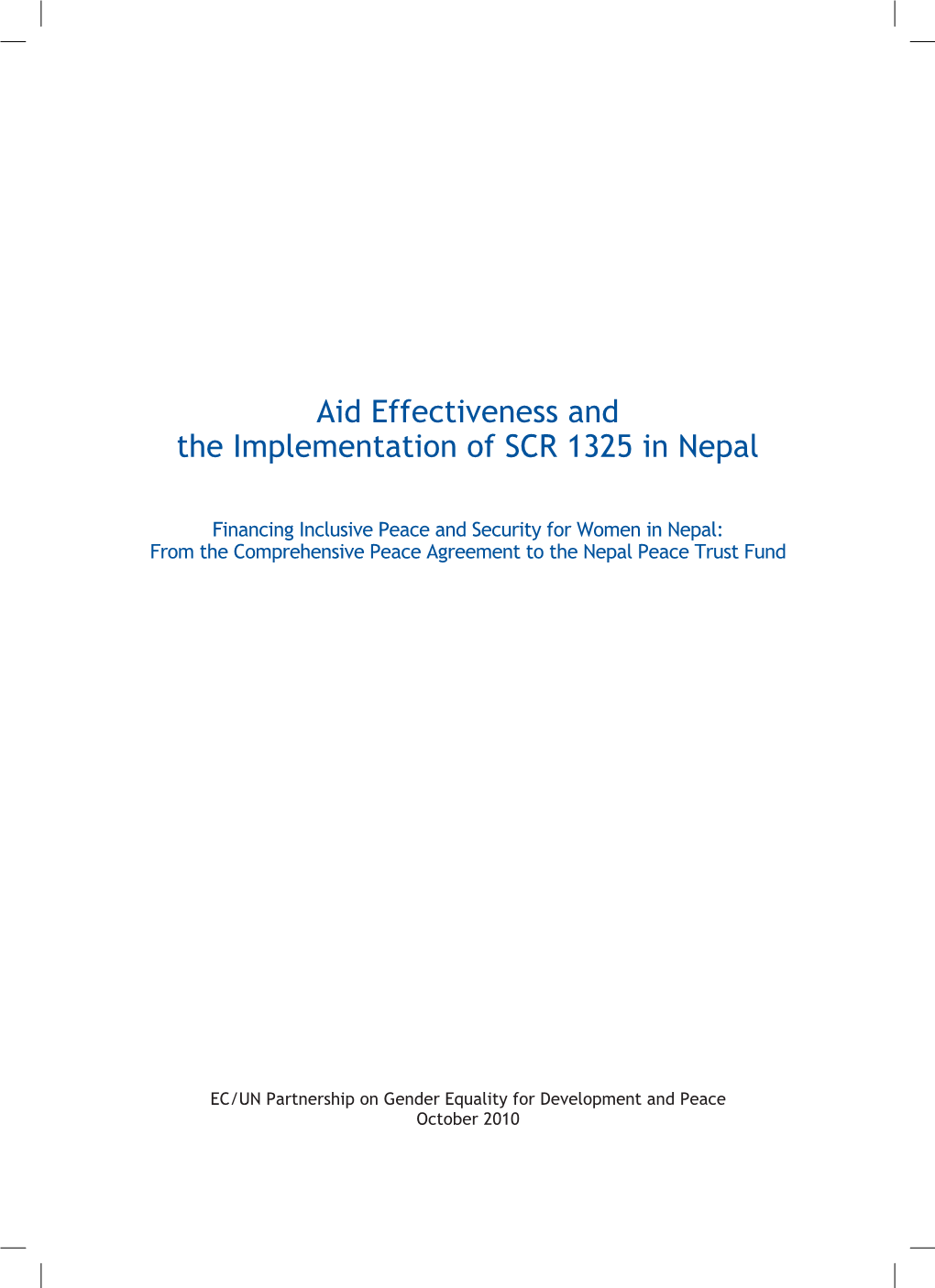 Global Findings Nepal Endnote