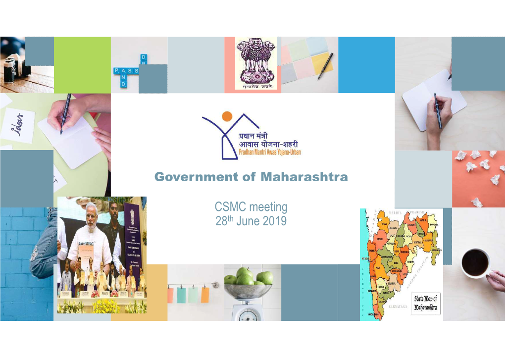 CSMC Meeting 28Th June 2019 Agenda at a Glance