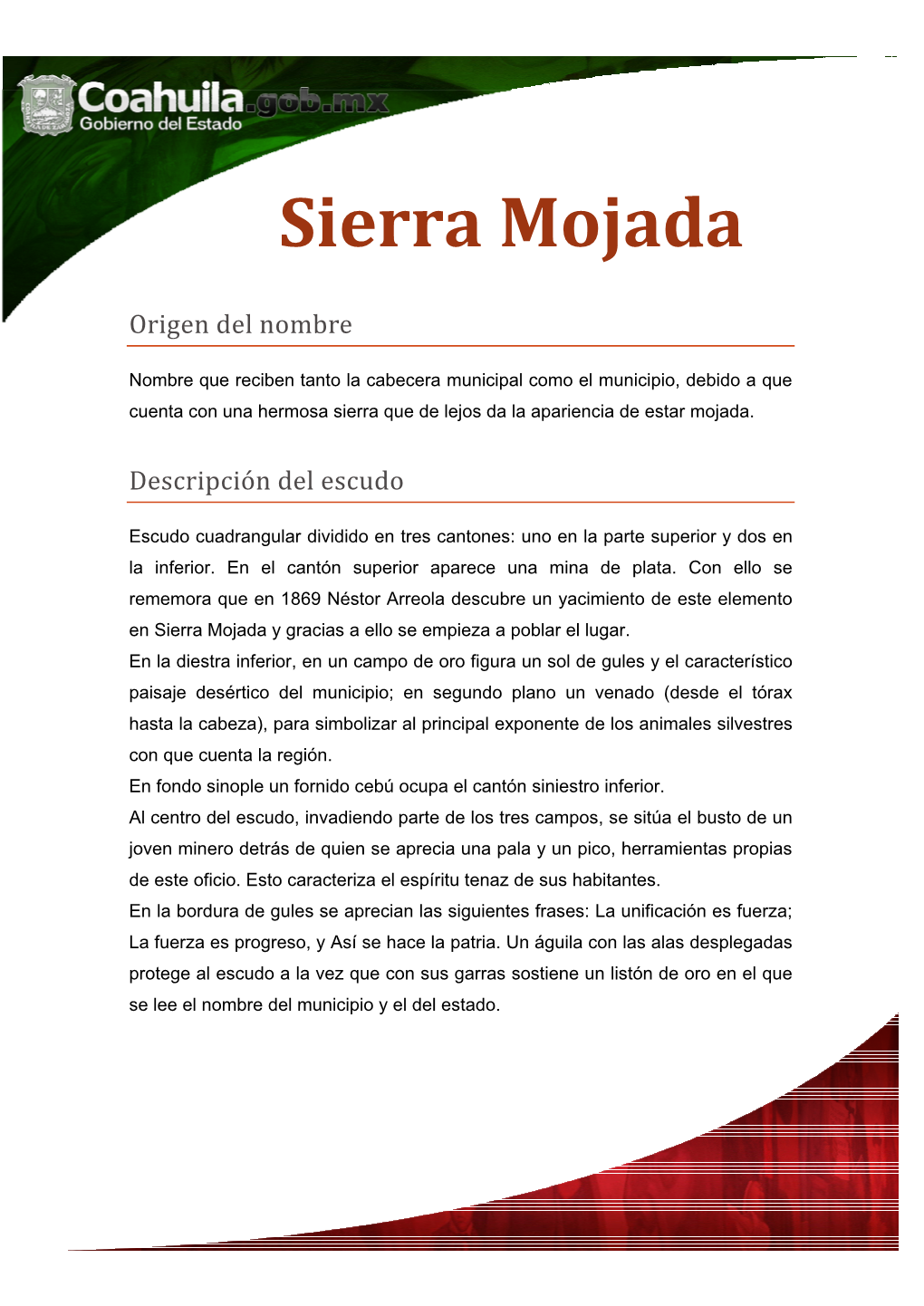 Sierra Mojada