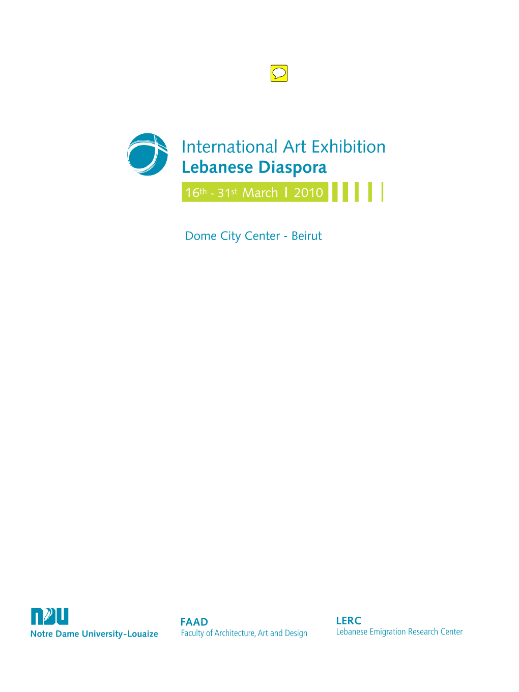 International Art Exhibition,Lebanese Diaspora,Catalog.Pdf