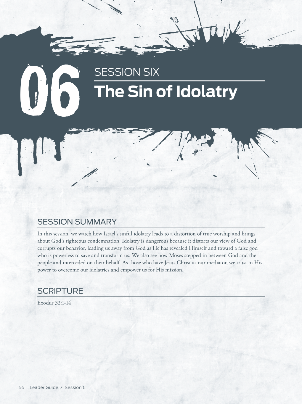 The Sin of Idolatry