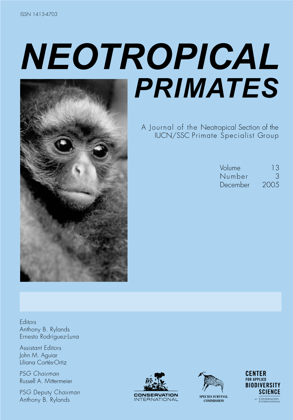 Neotropical Primates 13(3), December 2005 1