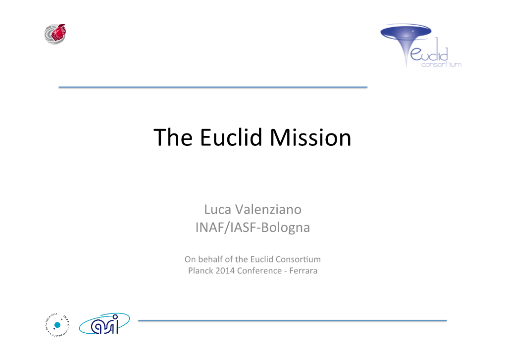 The Euclid Mission