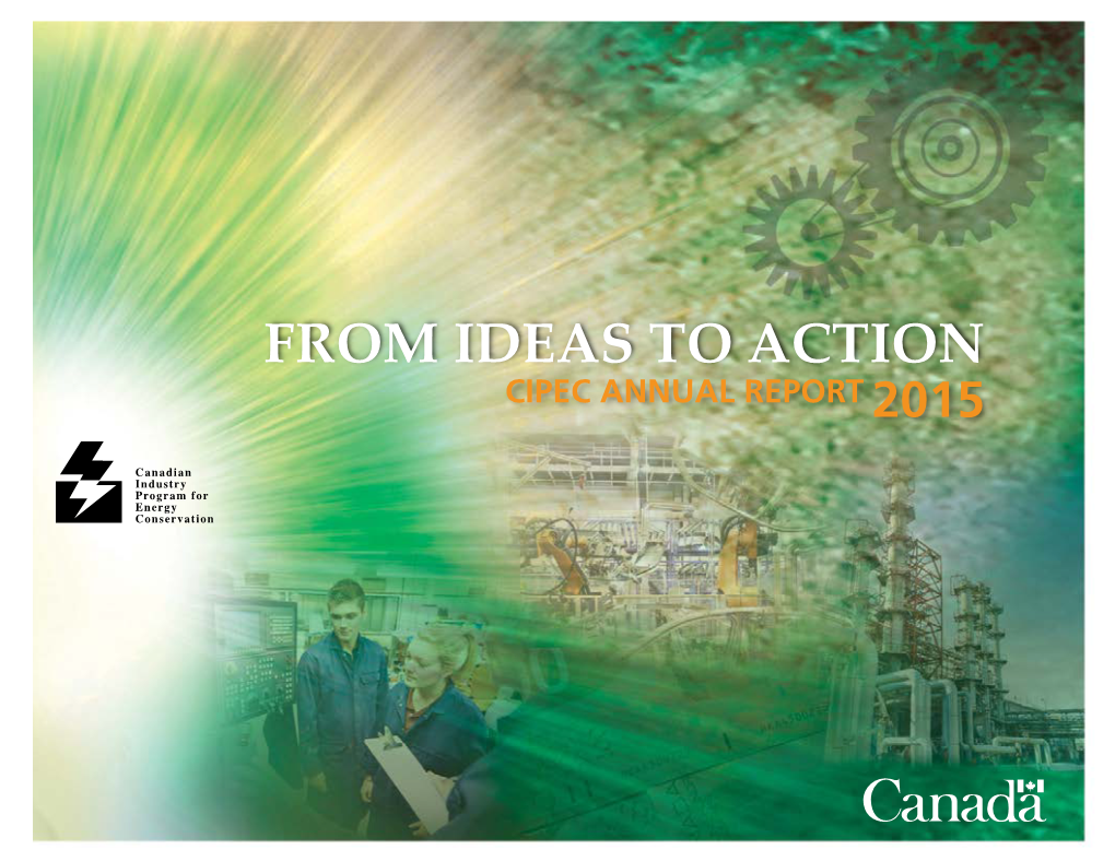 From Ideas to Action – CIPEC Annual Report 2015