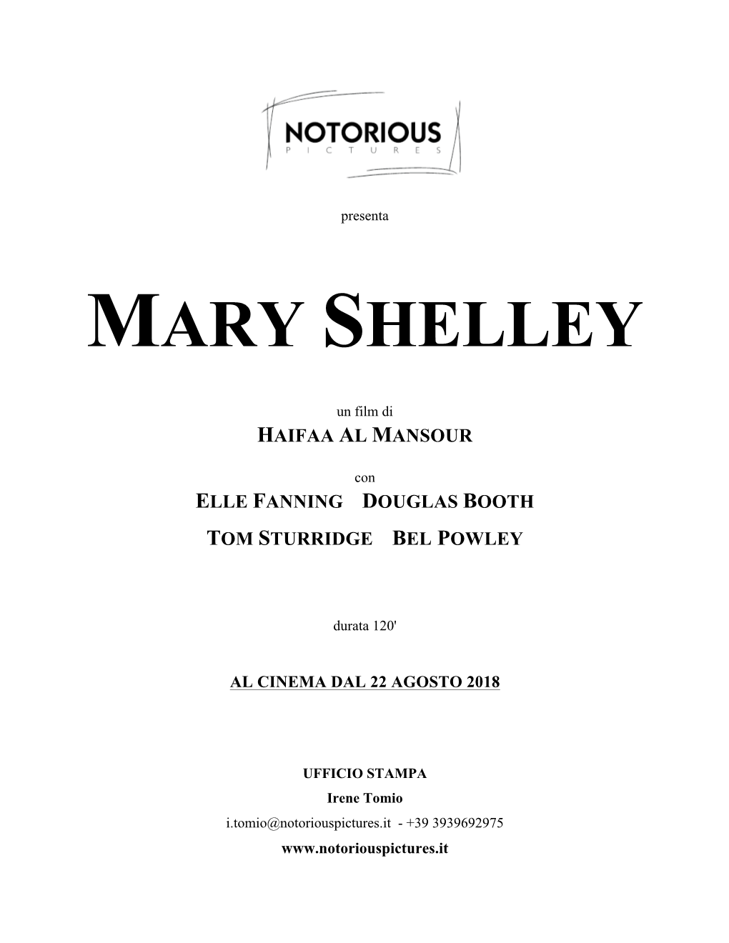 Mary Shelley