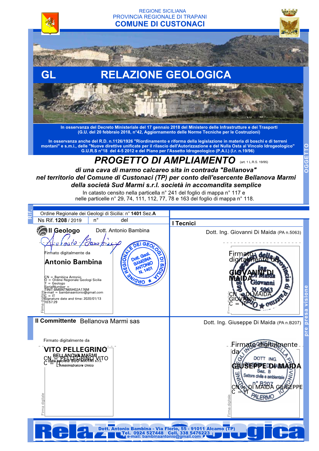 GL00 Relazione Geologica 1208