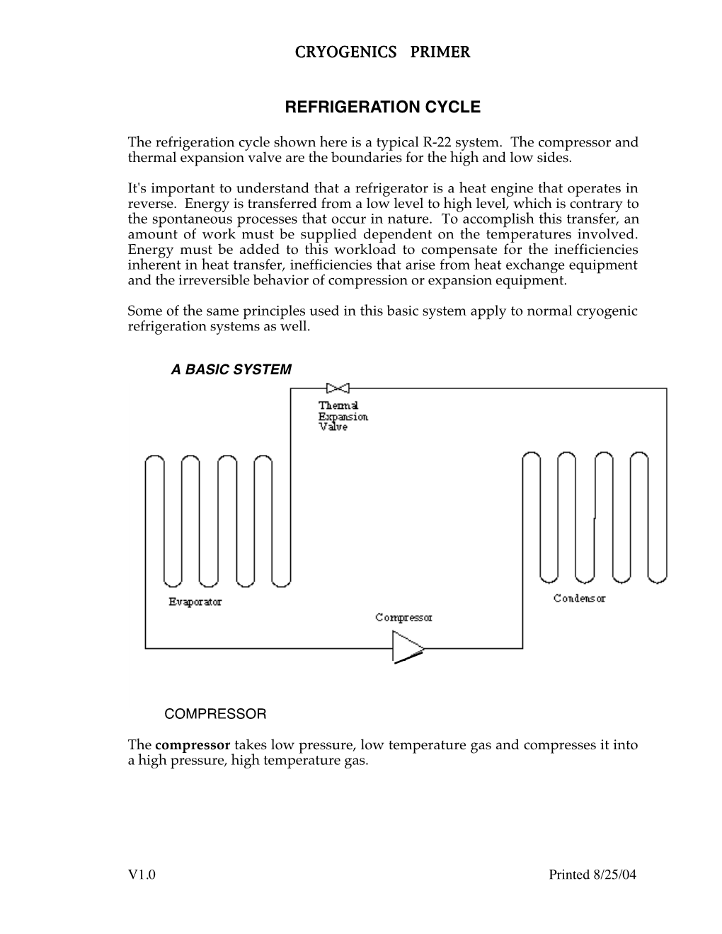 Refrigeration Cycle