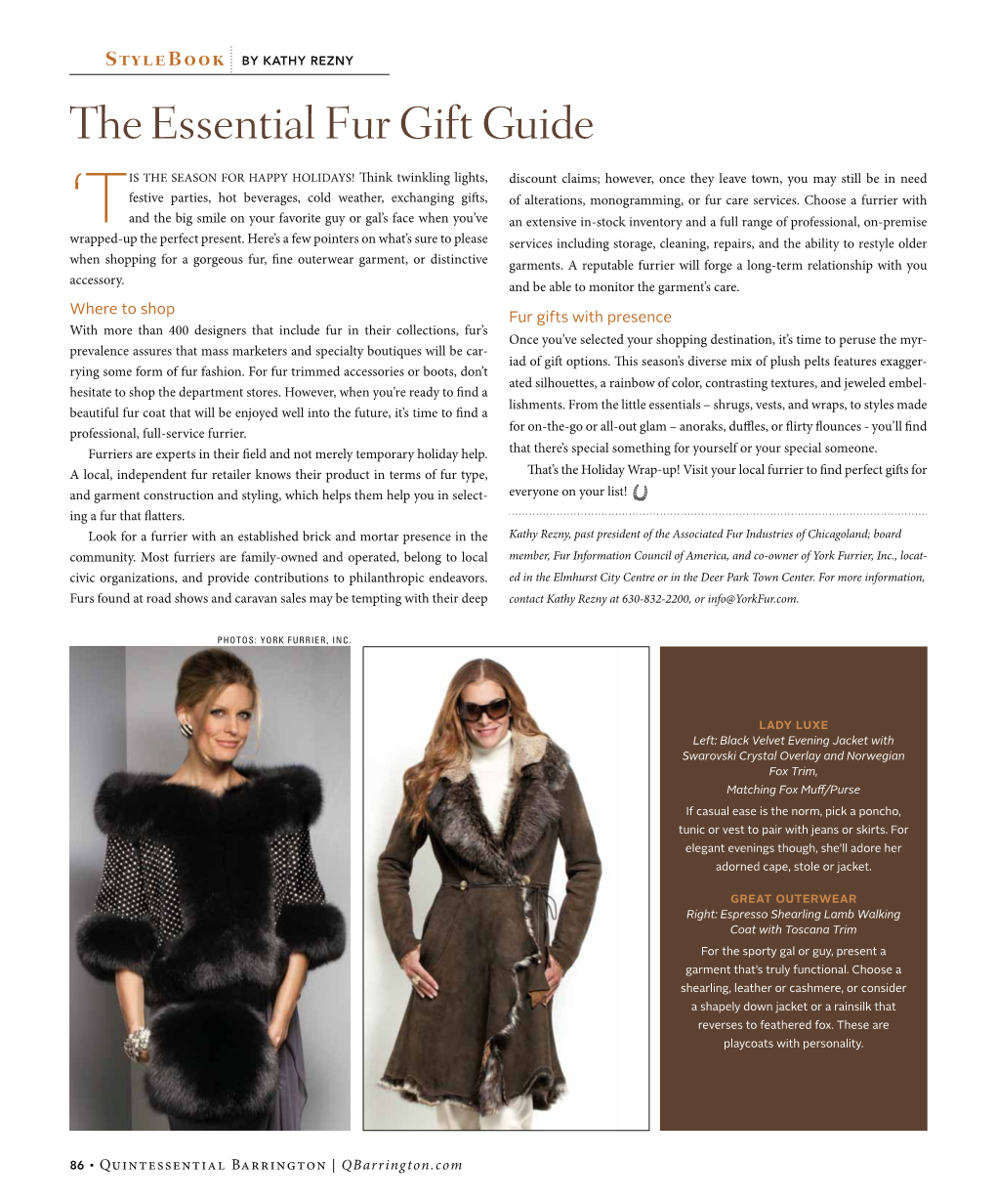 The Essential Fur Gift Guide