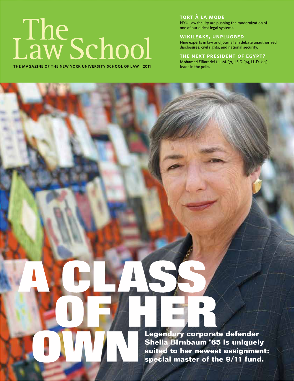 Legendary Corporate Defender Sheila Birnbaum ’65 Is Uniquely Suited to Her Newest Assignment: Own Special Master of the 9/11 Fund