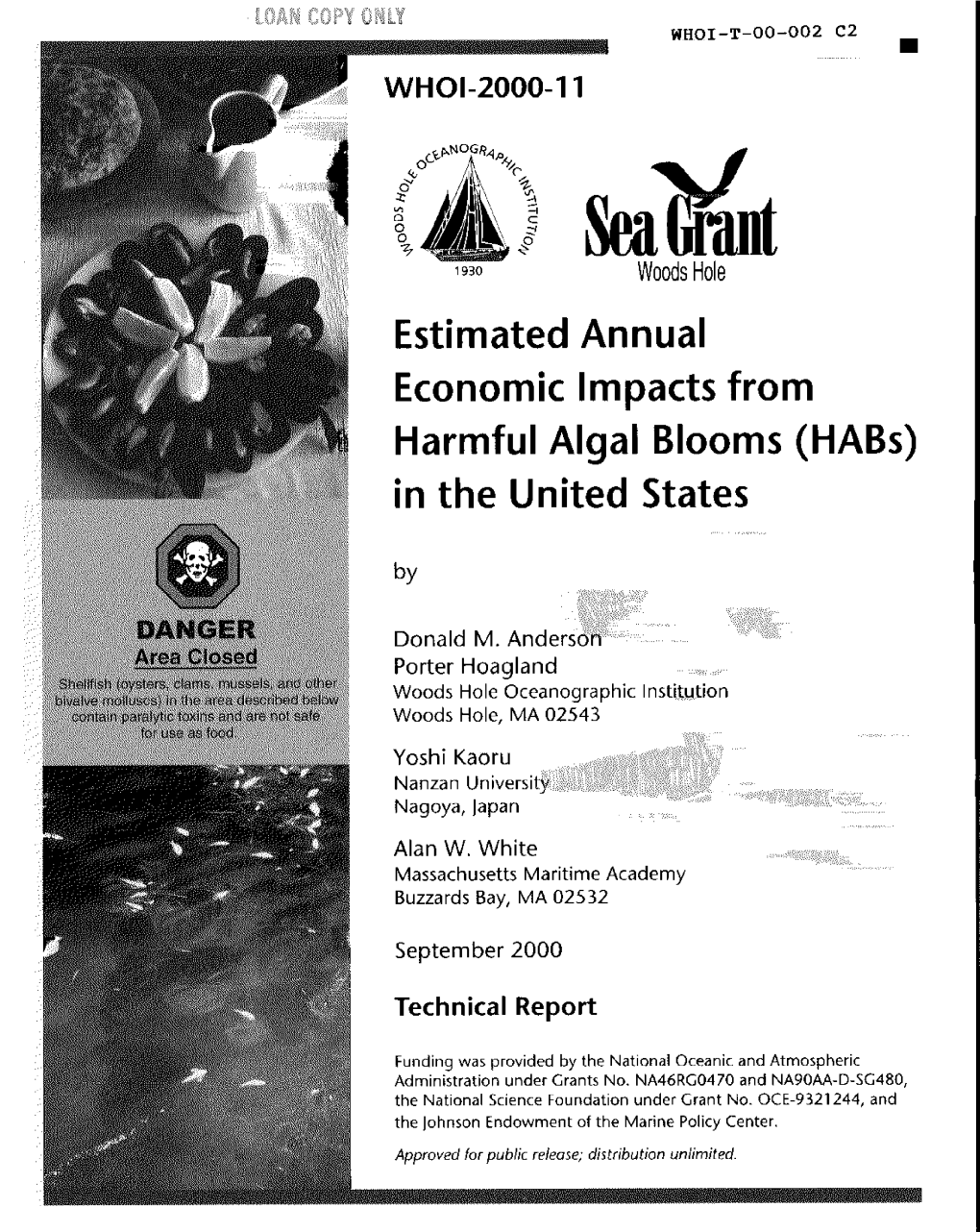 Harmful Algal Blooms Habs! in the United States