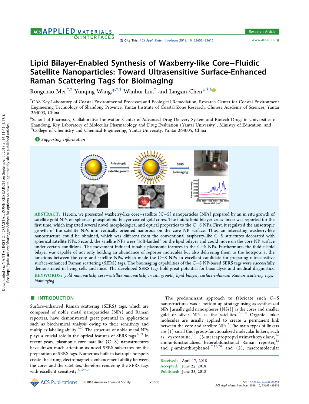 Lipid Bilayer-Enabled Synthesis of Waxberry-Like Core–Fluidic Satellite Nanoparticles: Toward Ultrasensitive Surface-Enhanced