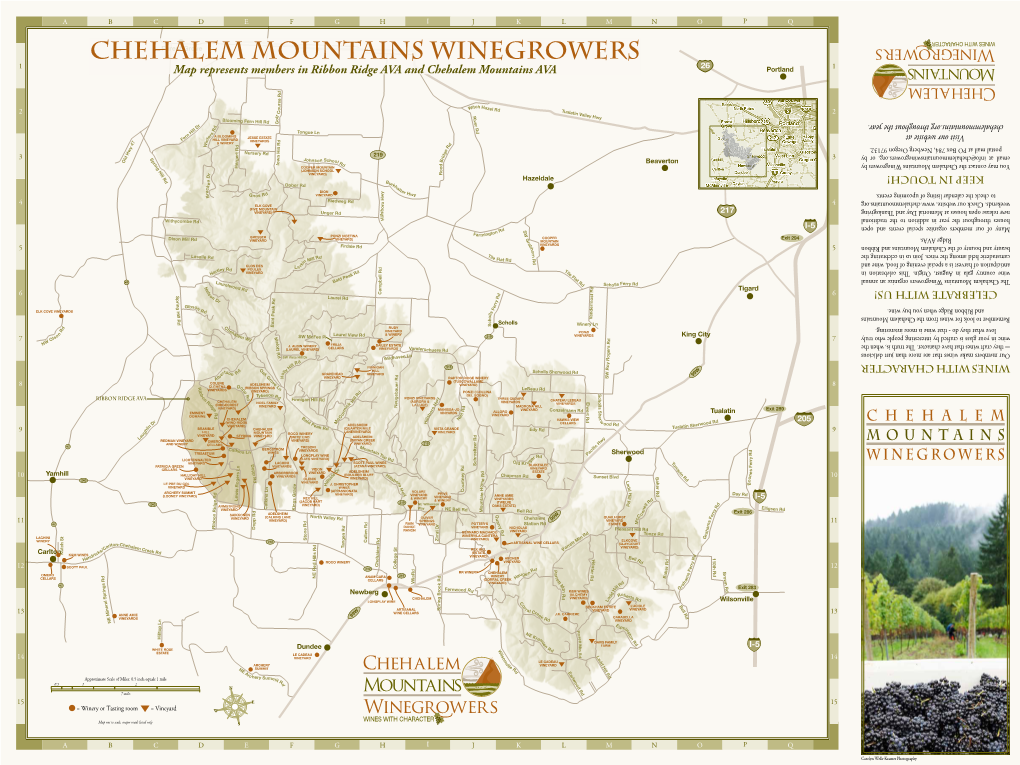 Chehalem Mountains Winegrowers Wines with Character