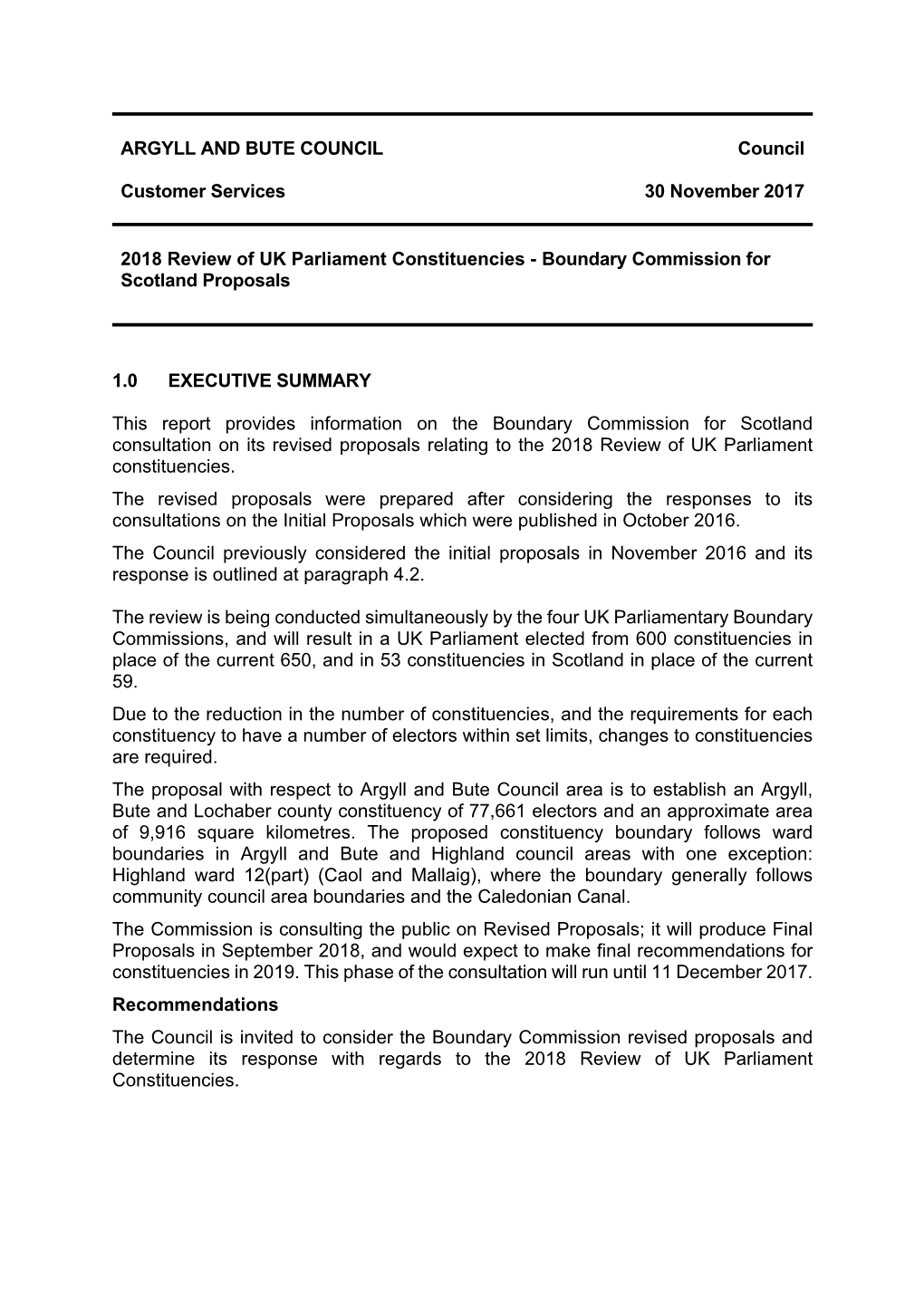 Boundary Commission for Scotland Proposals