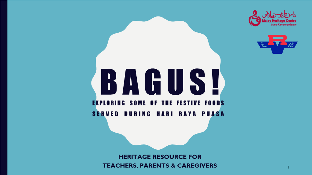 Heritage Resource for Teachers, Parents