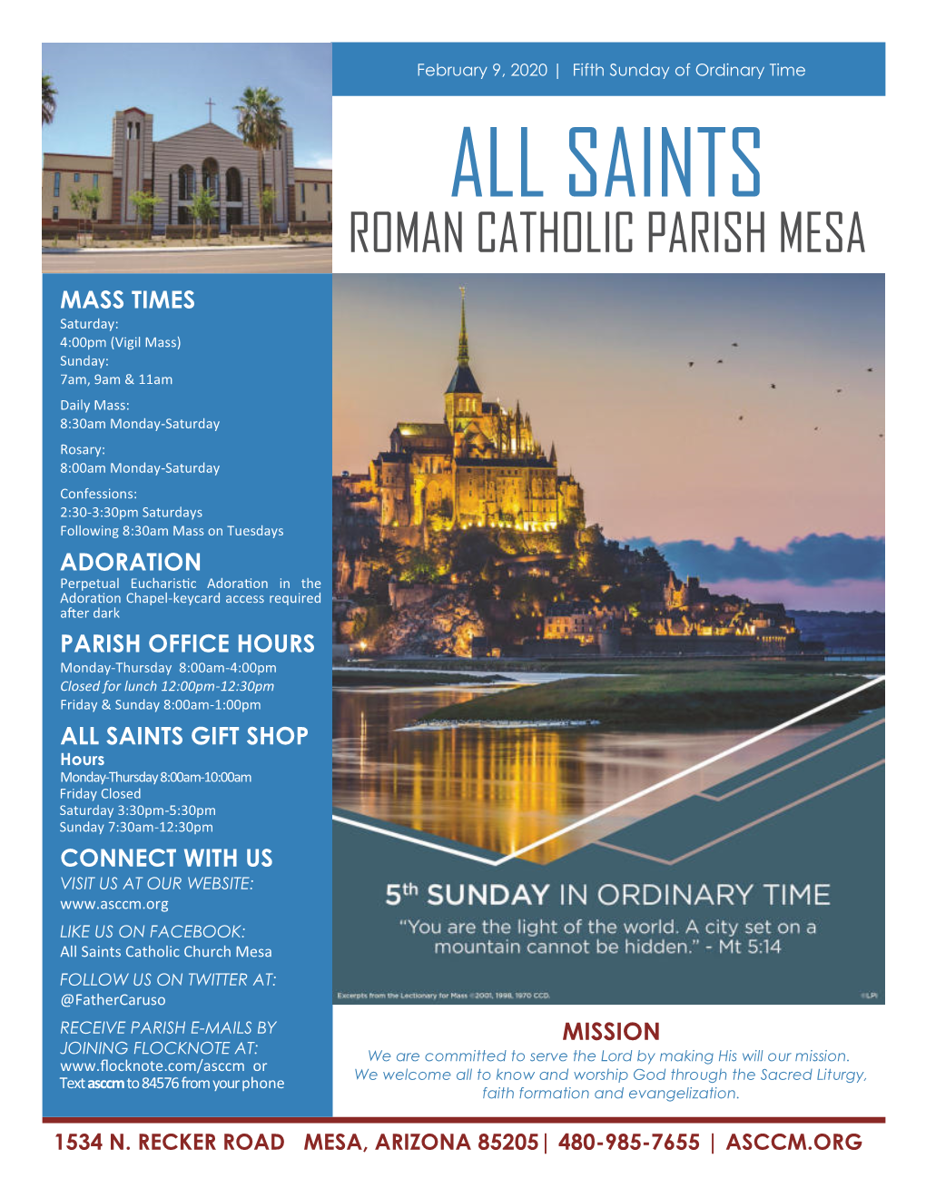 All Saints Roman Catholic Parish Mesa