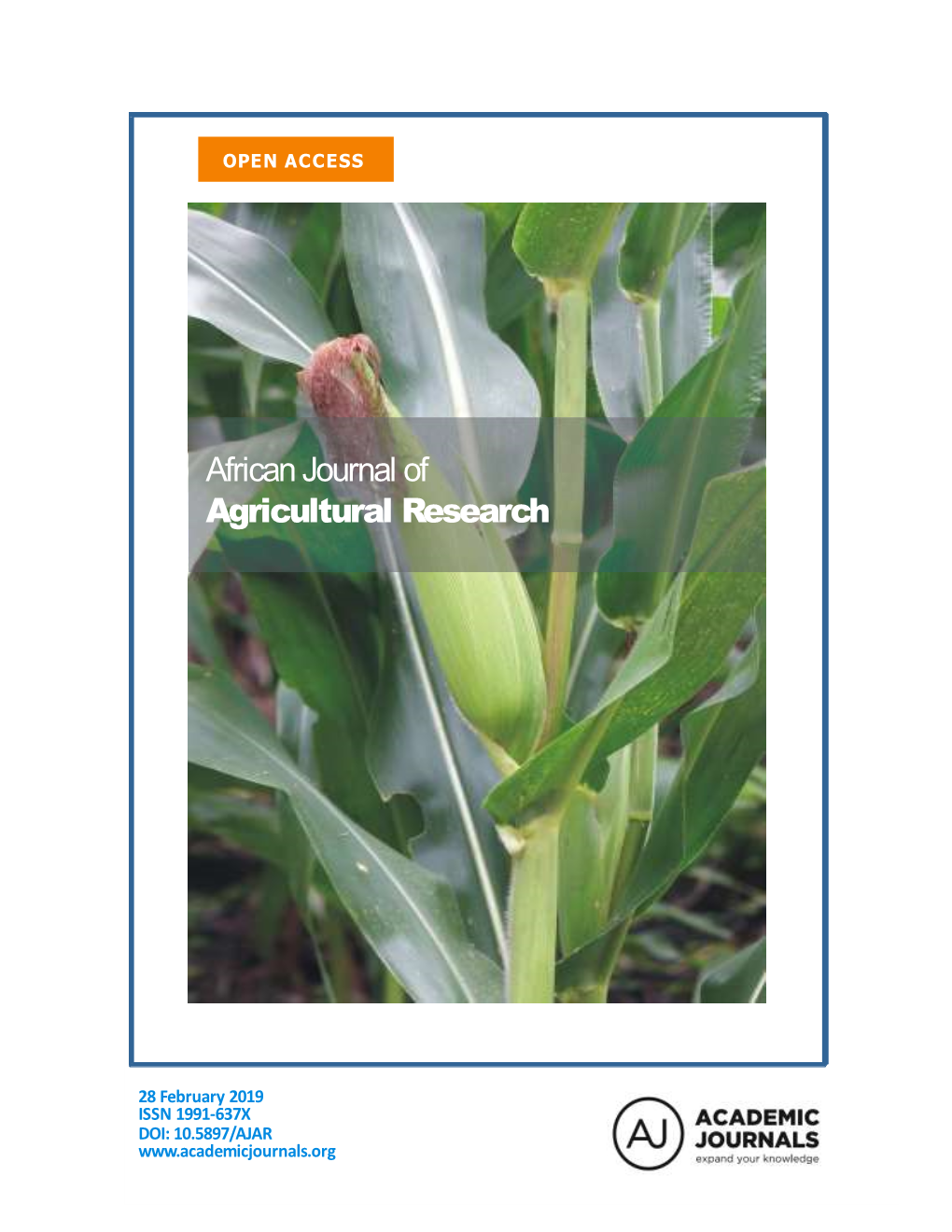 African Journal of Agricultural Research