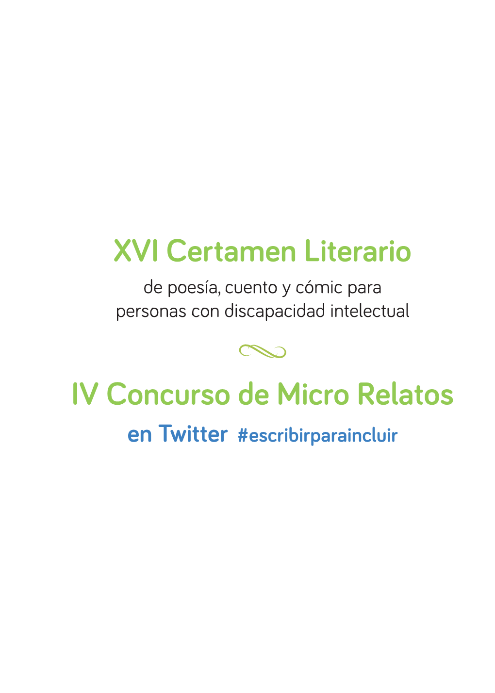 XVI Certamen Literario IV Concurso De Micro Relatos
