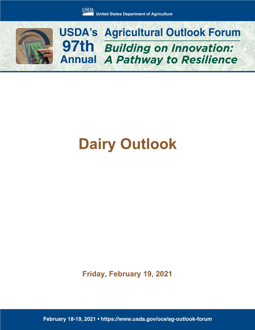 Dairy Outlook