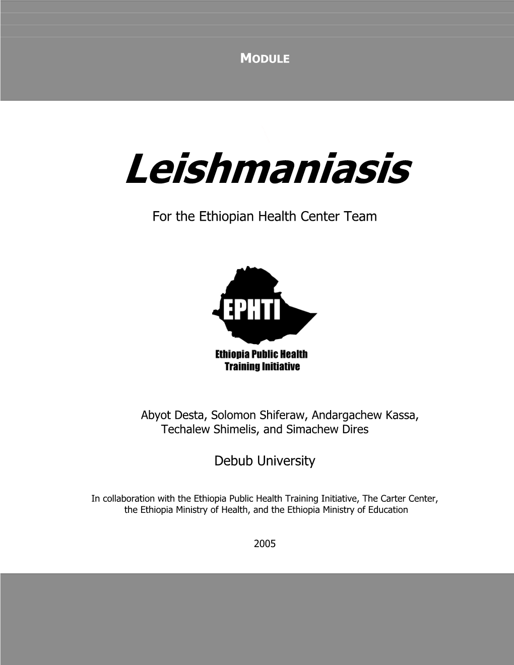 Leishmaniasis