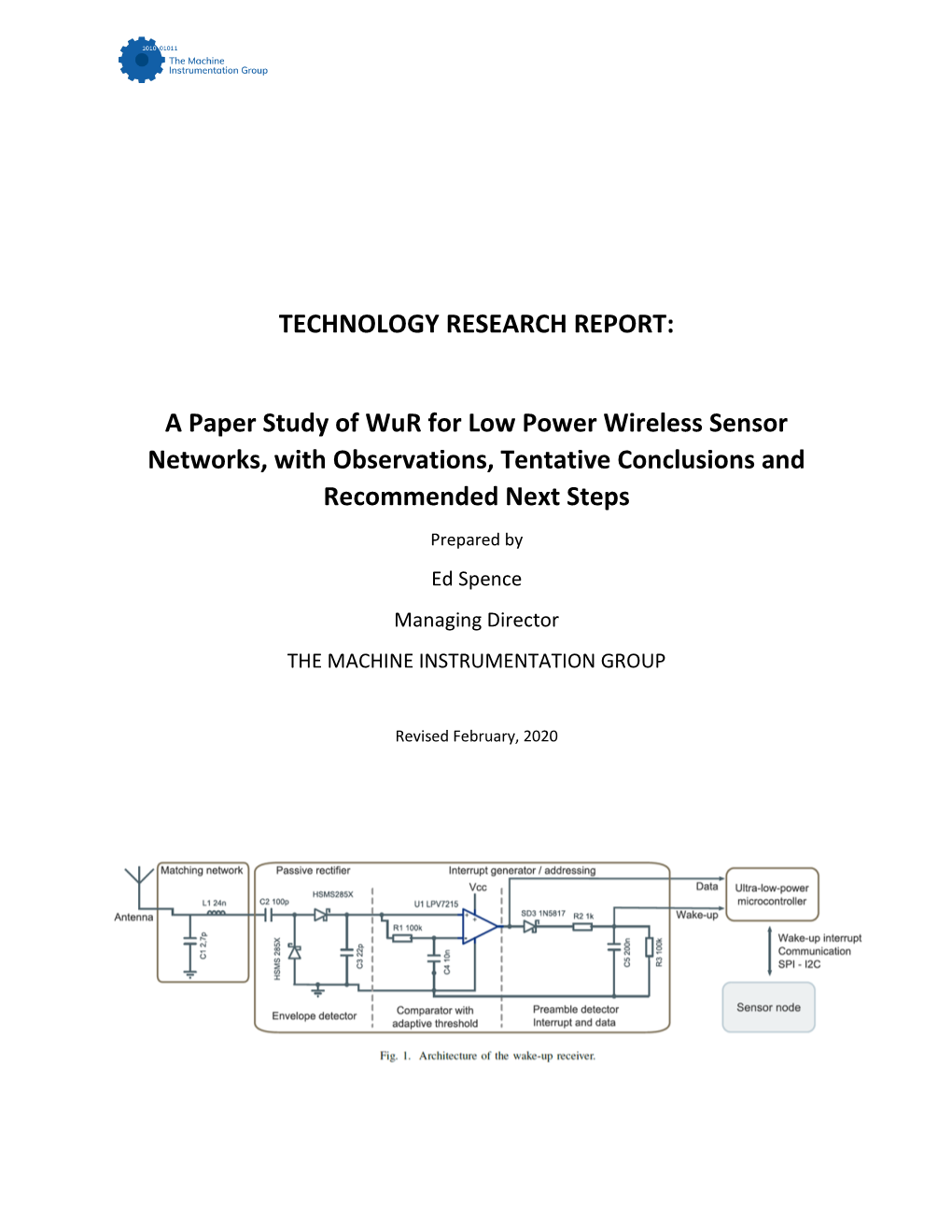 Technology Evaluation Report