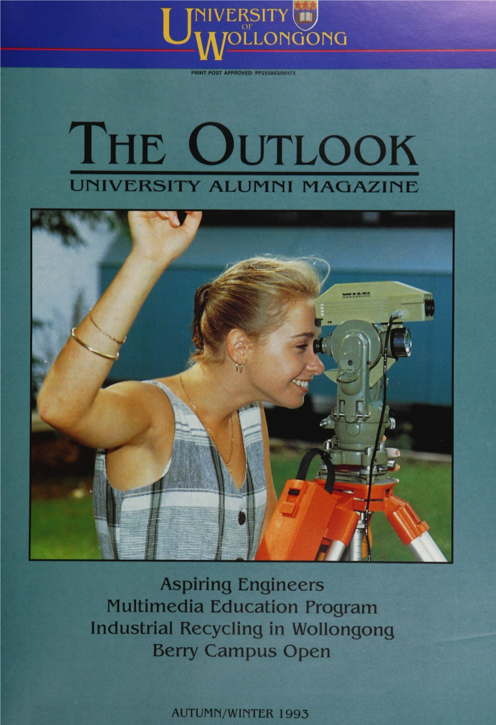 Outlook University of Wollongong Alumni Magazine Autumn/ Winter