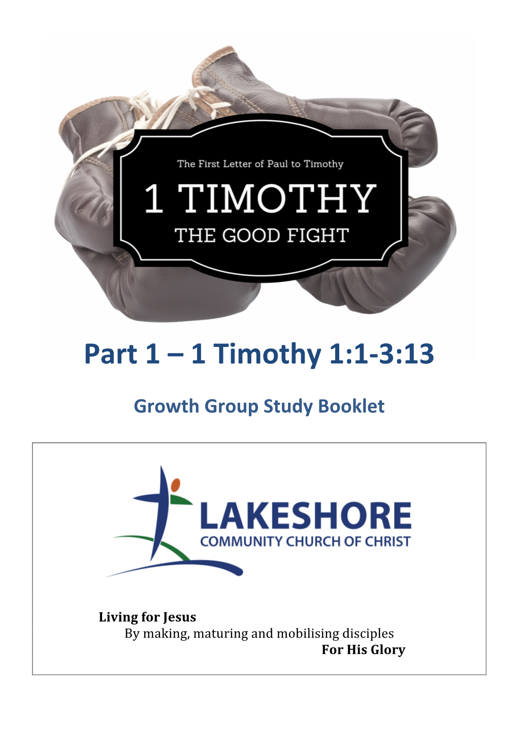 1 Timothy 1:1-3:13
