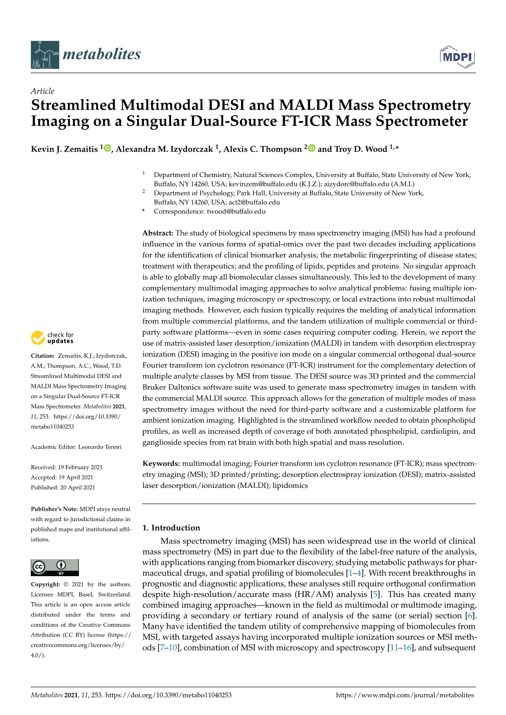 Streamlined Multimodal DESI and MALDI Mass Spectrometry Imaging on a Singular Dual-Source FT-ICR Mass Spectrometer