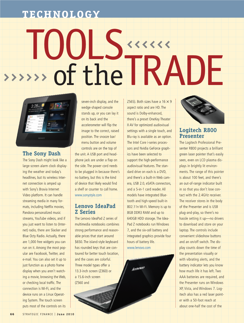 TECHNOLOGY TOOLS of Thetrade