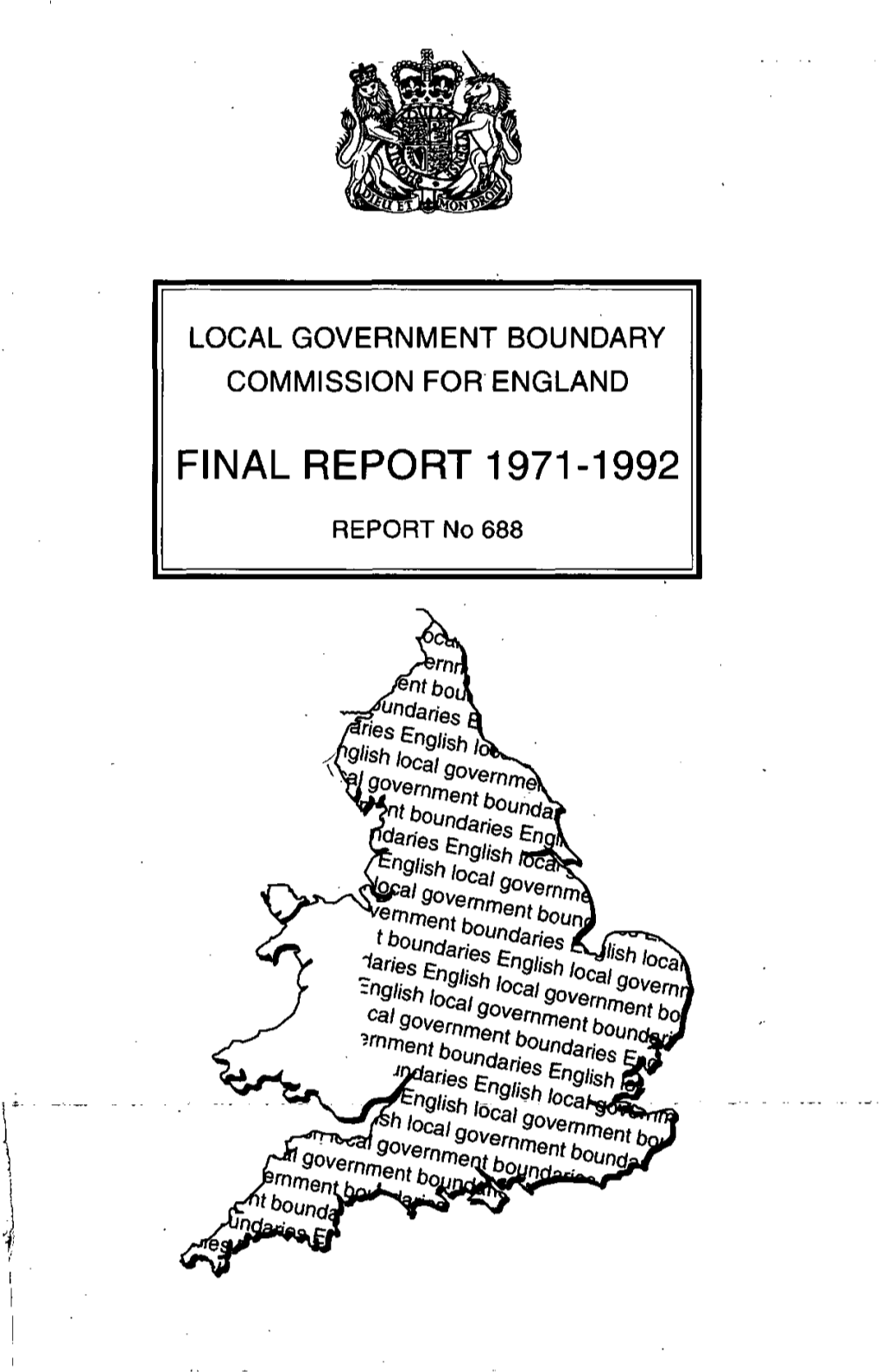 Final Report 1971-1992