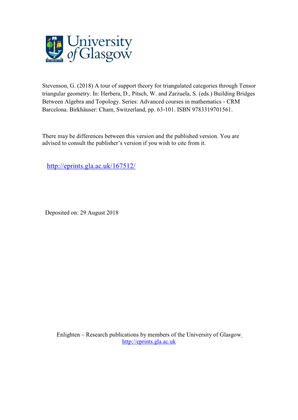 A Tour of Support Theory for Triangulated Categories Through Tensor Triangular Geometry