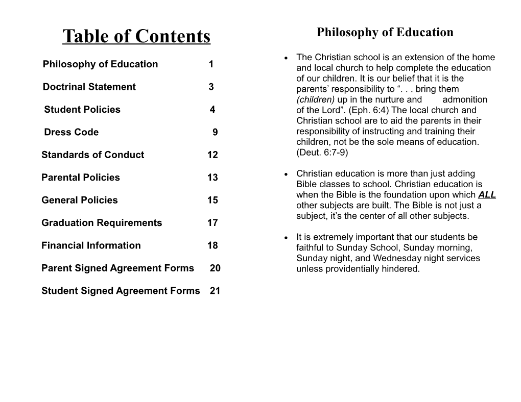 Table of Contents s421