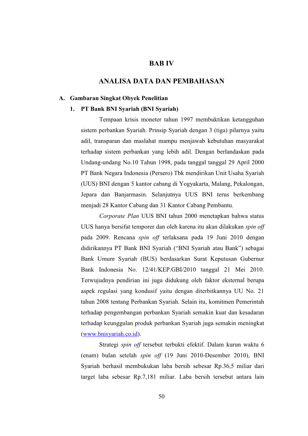 Bab Iv Analisa Data Dan Pembahasan