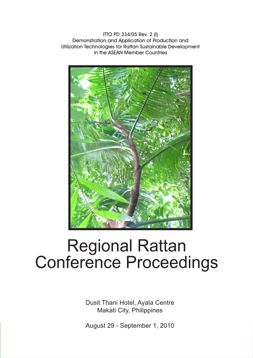 Regional Rattan Conference Proceedings