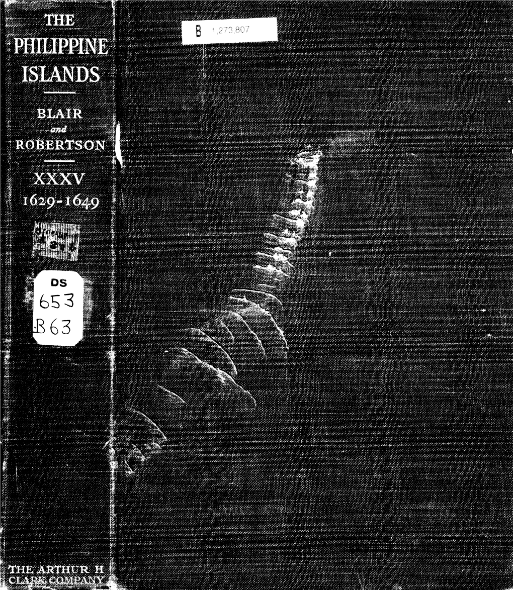 The Philippine Islands, 1493-1803;